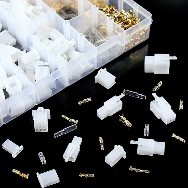 700 stk 2,8 mm Bil Elektriske Kontakter 2 3 4 6 9 Pins Bil Motorsykkel Elektrisk Ledningskontakter Og 30 stk 4 mm Elektrisk Kontaktsett
