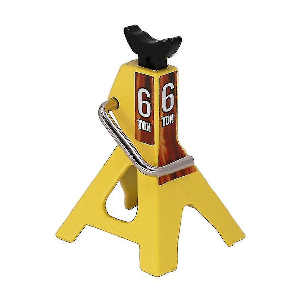 Metal Jack Stativer 6 Tons Højdejusterbar Til 1/10 Rc Scx10-gul
