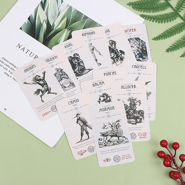 Ockulta Tarot 78 Divination Cards Deck Divination Berätta Framtiden Leksak Brädspel