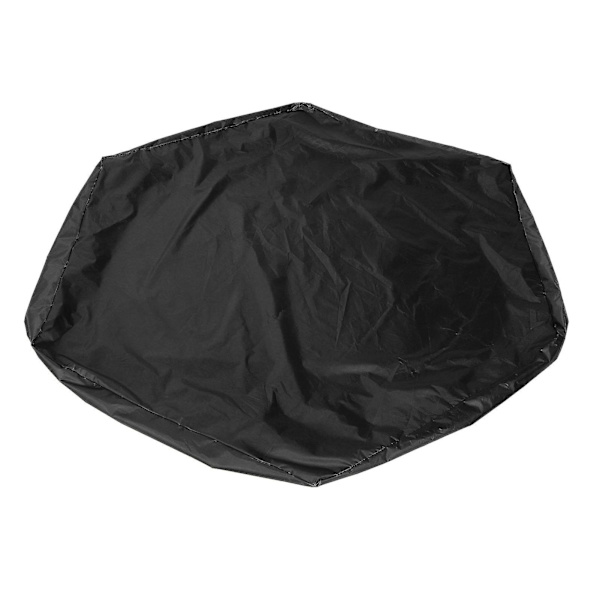 Vandafvisende Sort Sandkasse Dæksel Beskytter - 140x110x20cm