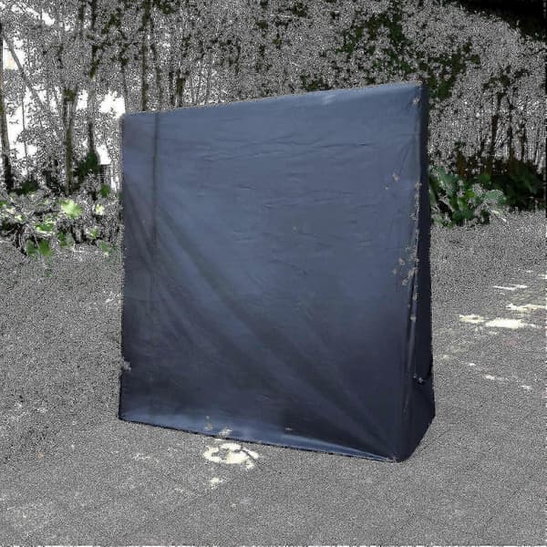 Vedenpitävä pingispöydän suojapeite 165x70x185cm musta