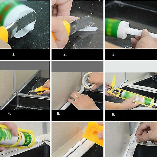 100 stk. Patrontips Silikontupper Tipserstatning Silikontupper Patronpatroner Dyser Dyser Cisea