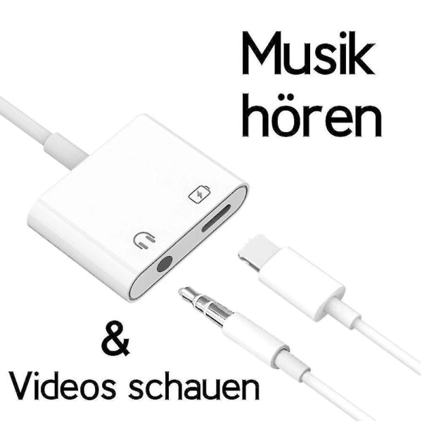 Apple Iphone Lightning Audio Adapter Splitter