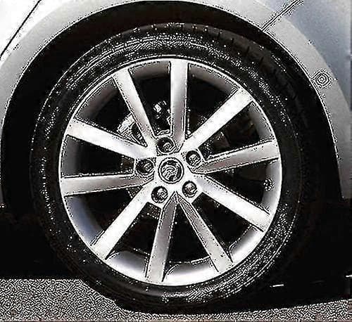 Sæt af 4 Sorte Navkapsler til Skoda 56 mm til Fabia, Octavia, Superb, Yeti