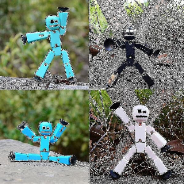 Aito laatikko Stikbot Robot Stickbots Stop Motion -animaatio Syksyn uudet värit