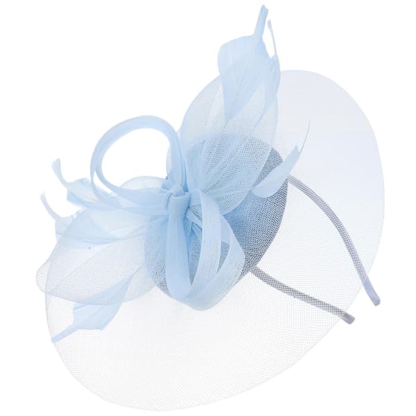 Fascinatorhatt Te Party Hat Fascinator Mesh Hårband Kvinnor Fascinator för Bröllop