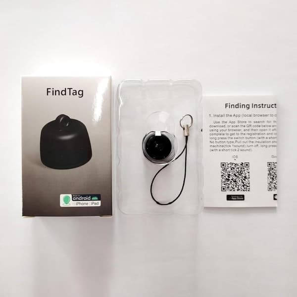 Mini GPS Tracker - Kæledyrs Tracker - Find Kæledyr - Verdensomspændende Sporing Uden Omkostninger - Letvægts Design - Sort