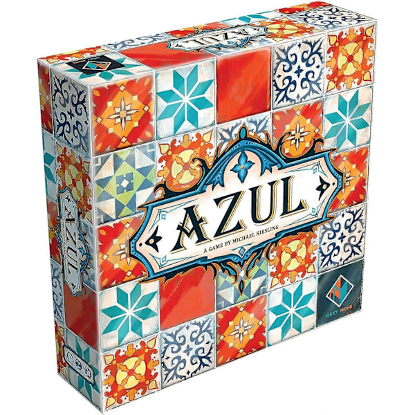 Azul Brädspel | Strategispel | Mosaikplattor | Familjespel för Vuxna och Barn | Från 8 år | 2 till 4 Spelare | Medel