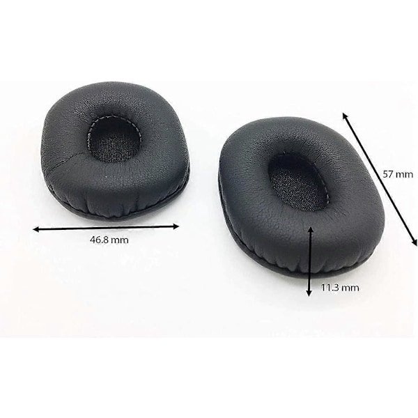 Blå Parrot B350 XT Øreputer Putetrekk Kopper Reparasjonsdeler - For VXI Blueparrott B350-XT 203475, 203479, Jabra BIZ 1500, Cyber Acoustics AC-204, for