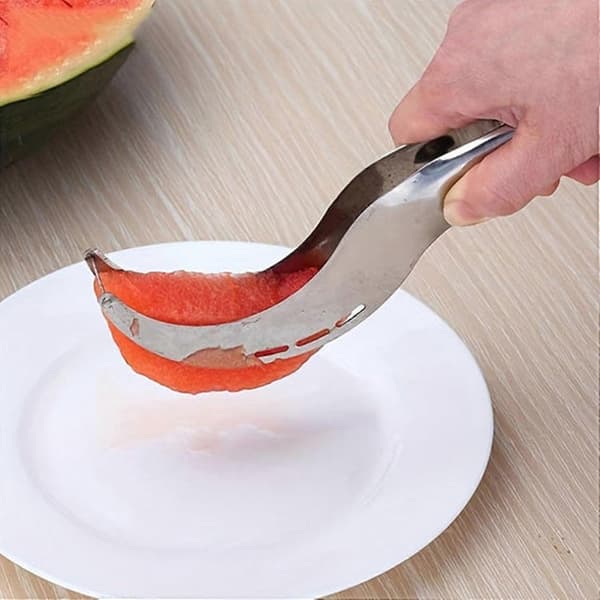Vannmelonskive, Vannmelonkutter, Rustfri vannmelonskive, Vannmelonskivekutter rustfritt stål, Rustfritt stål fruktkutter vannmel