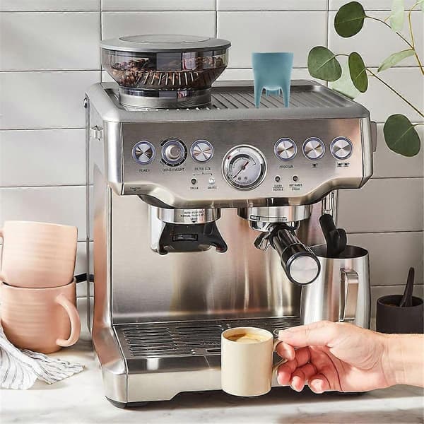 Lang Vandtragt Vandtank Tragter Espressomaskine Vandtank Grå