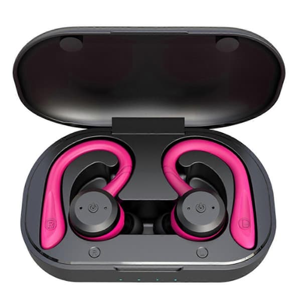 Långvarigt Vattentätt Bluetooth Headset för Simning, Dubbelanvändning Sport Trådlöst Headset, Stereo Brusreducering