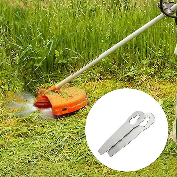 2 Metallblad för Stihl Polycut 2-2 Gräsklippare - Typ B