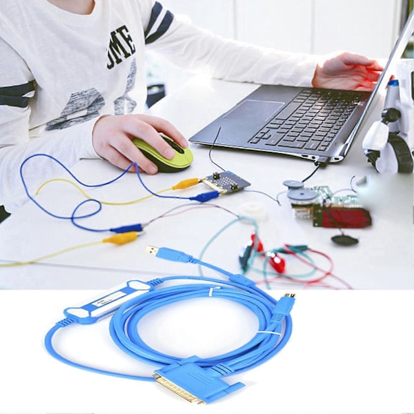 USB-SC09 PLC Programmeringskabel PLC Datakabel Nedladdningslinje för Mitsubishi 3 Meter