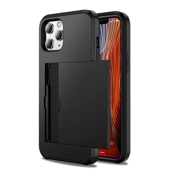 Stöttåligt robust skyddsfodral med kortplats för iPhone 12 mini