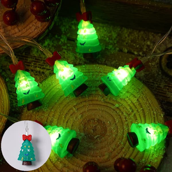 Dekorativa LED-slingor, juldekorationer, USB-driven, 3 meter lång - Julkit