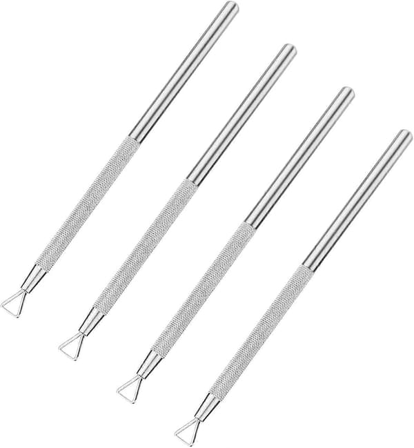 4 stk Metall Lotteri-Skrape, Multi-Bruk Scratchmaster Lotto Skrape