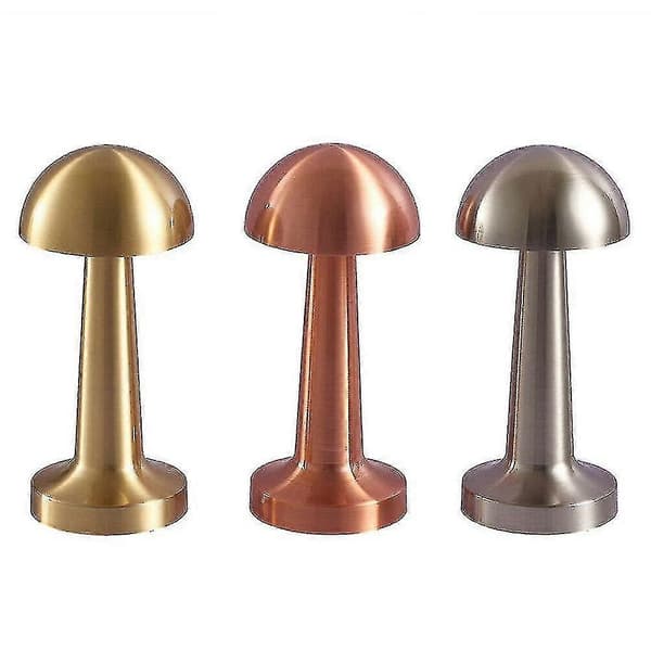 Uppladdningsbar LED Bordslampa Touch Sensor Skrivbordslampa Sovrum Restaurang Bar Dekor