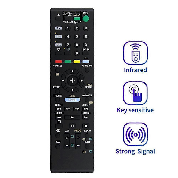 Erstatningsfjernbetjening til Sony Blu-Ray Disc Player BDV-E780W