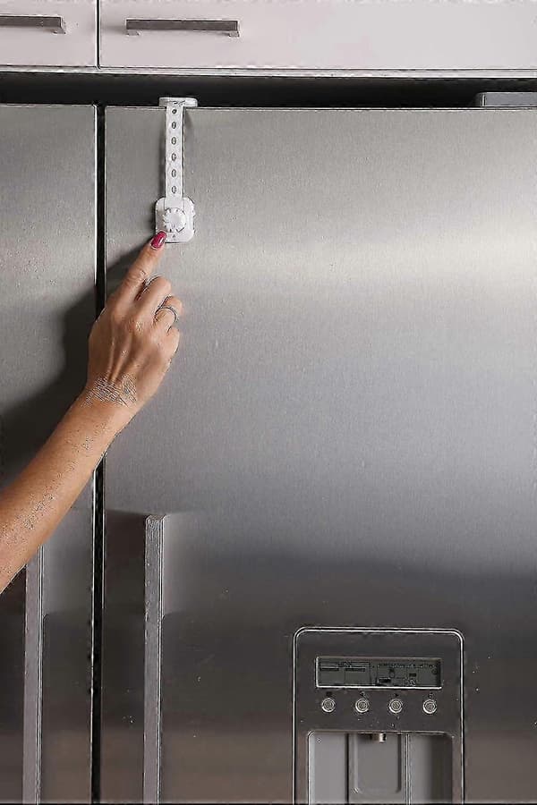 Twist \"N Lock Multifunktionell Spärr - Barnsäkerhetslås - Vit - 6-pack - Modell G1435