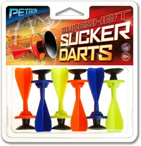Petron Sureshot Extra Sugproppspilar 6-pack Blandade Barnleksaker