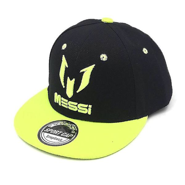 Jalkapallo Messi Baseball-lippis Mukava Snapback Säädettävä Urheilukirjonta Hattu [JKW]