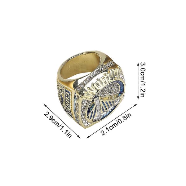 Golden State Warriors Stephen Curry 30# NBA Champions Fan Ring