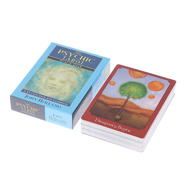 Psykisk Tarotkort Oracle Deck Mystisk Spådomsspil Skæbne Tarotkort