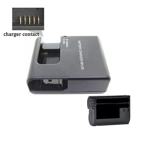 Hurtiglading MH-25 MH 25 MH25 Batterilader for Nikon D800 D810 D800E D610