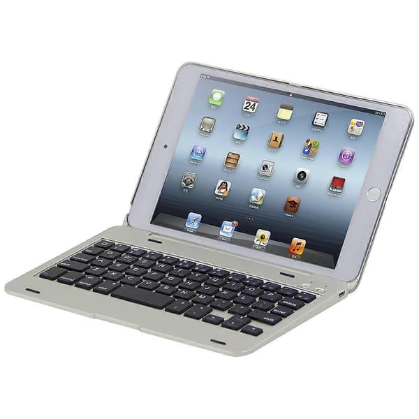 F1+ Til iPad mini 5 / 4 Laptop Version Plastik Bluetooth Tastatur Tablet Cover