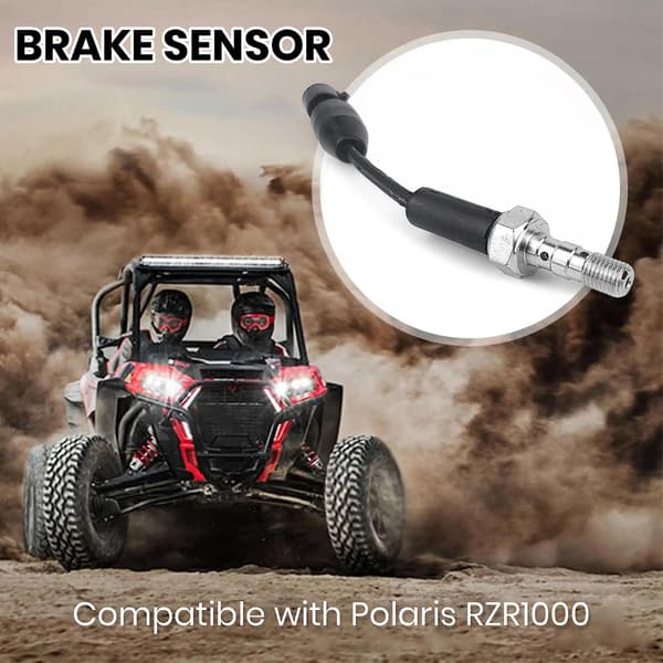 Bremsesensor til Polaris RZR1000 Hydraulisk Bremseslange Trådkontakt Sensor Udskiftning Perfekt Pasform Tilbehør