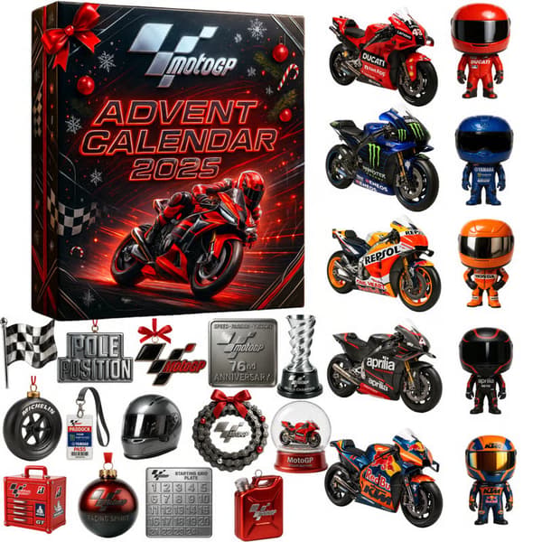 2025 Julkalender Motorcykel Tema Julkalender Blind Box Överraskningspresent