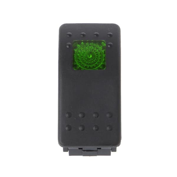 Bil Auto Vippekontakt 20A/12V 4 Ben Sort Vandtæt On Off Toggle Switch