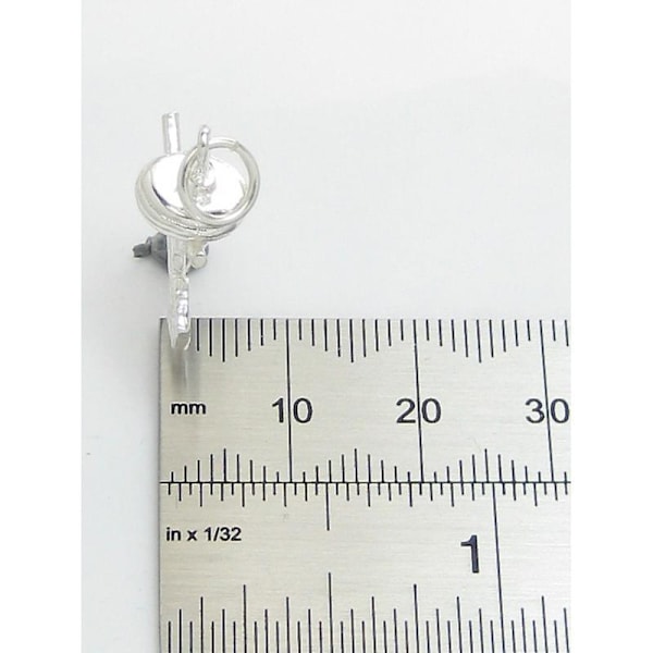 Curling-kivi ja harjat Sterlinghopea-amuletti .925 X 1 Amuletit - 4623