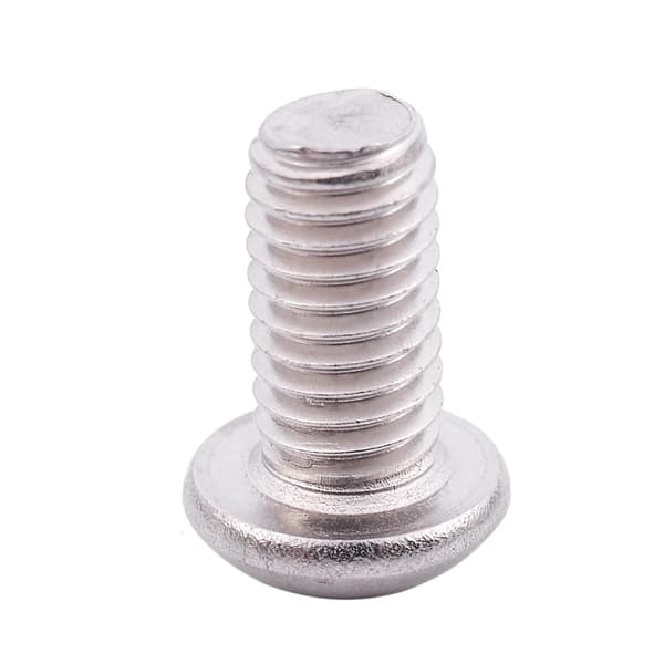 M6x12mm Rustfrie Stål Heks Sokkel Knapphode Skruer 50 stk