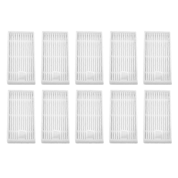 10 st Filter för ILIFE v1 v5 v5s v3 Robotdammsugare Ersättningsdelar