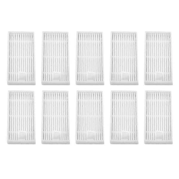 10 stk. filter til ILIFE v1 v5 v5s v3 robotstøvsuger, reservedele