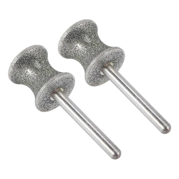 2-pack diamant nagelslipbits för roterande verktyg passar för