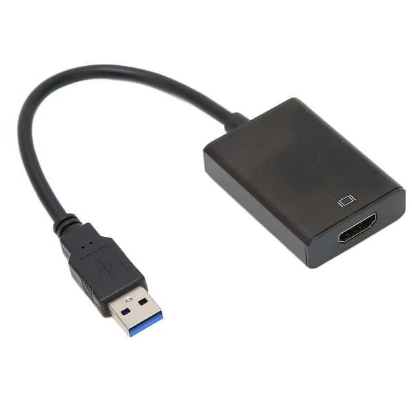 USB 3.0 til HDMI Adapter Han til Hun Gratis High Definition Multimedia Interface Konverter