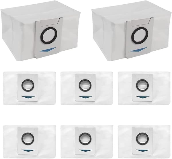 8-pack dammsugarpåsar för Ecovacs Deebot X1 OMNI robotdammsugare