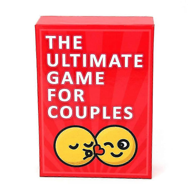 Det ultimate spillet for par, kortspill, gode samtaler og morsomme utfordringer, morsomt datenight-kortspill, ideelle gaver