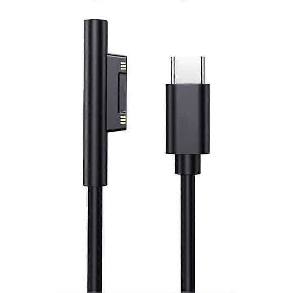 USB-C Strømforsyning Oplader Adapter Opladningskabel Ledning Til Surface Pro 7/6/54/3