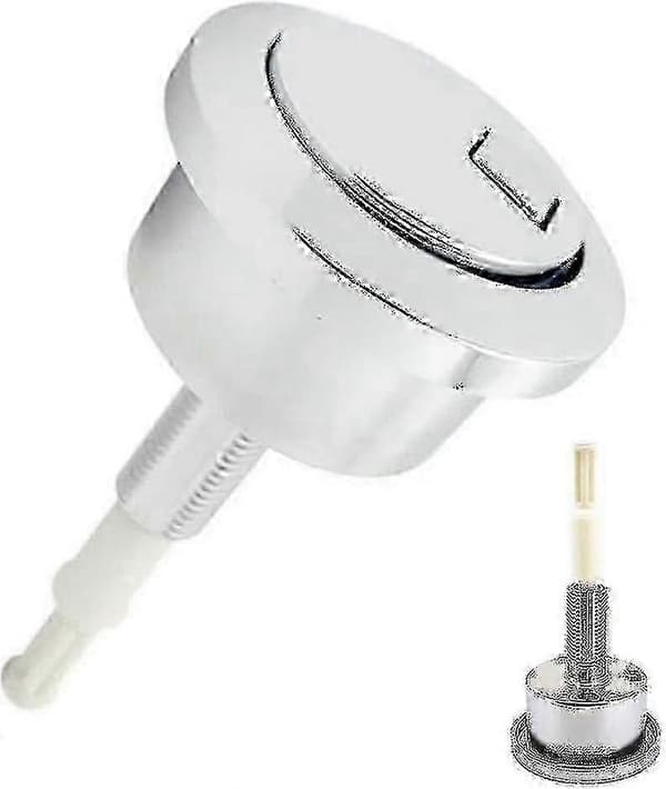 Geberit Type 280 Dobbel Aktiverings Trykknapp - ABS Krombelegg (274.006) - 1 Kg (dpd)
