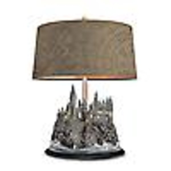 Bradford Exchange Harry Potter Hogwarts Slott Luminous Skulptur Bordlampa
