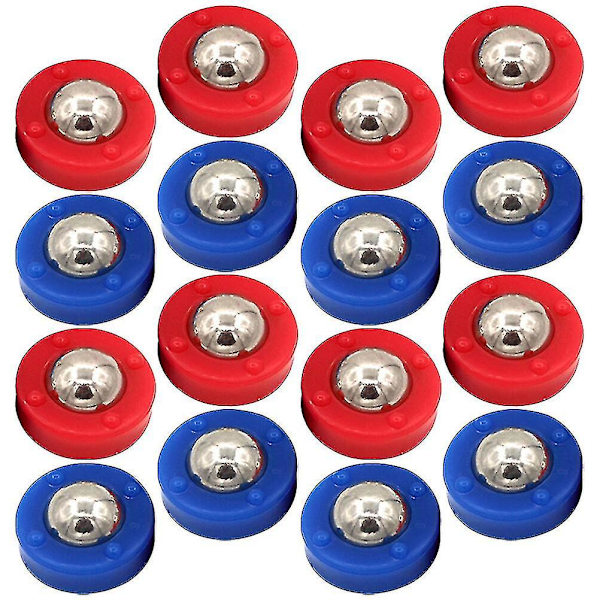 24 stk. Mini Shuffleboard Bordplade Ruller Kugler Shuffleboard Curling Udskiftningstilbehør