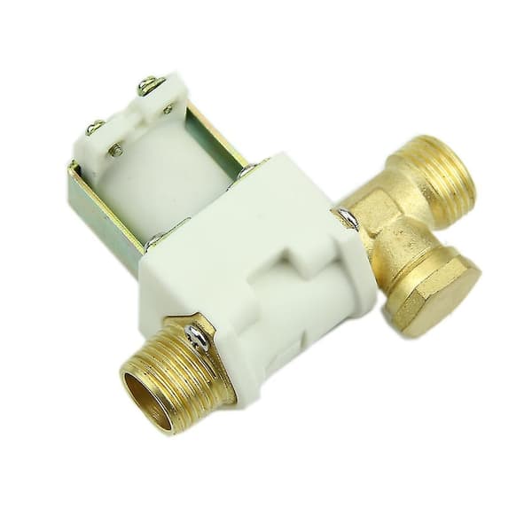 24V DC Elektrisk Magnetventil til Varmt Vand og Luft - 1/2\" Normalt Lukket