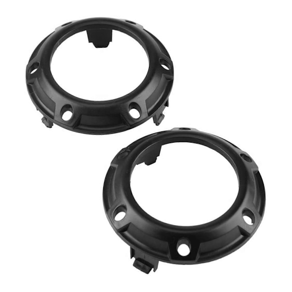 2 stk. Nye frontlykter tåkelys svart dekselramme 6400A739 for Mitsubishi Outlander 2007 2008 2009