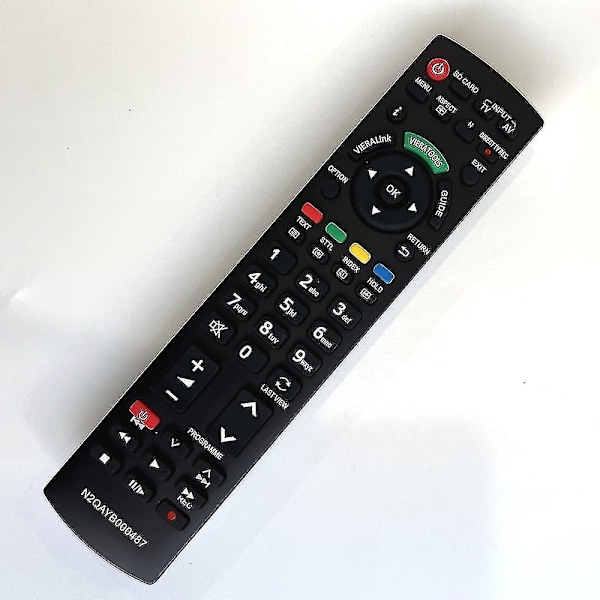 N2qayb000487 N2qayb000752 N2qayb000753 Fjernkontroll for Panasonic 3D-TV Eur7628030 Eur7628010 Tx-lr32e5 Tx-lr42e5 Tx-lr47e5