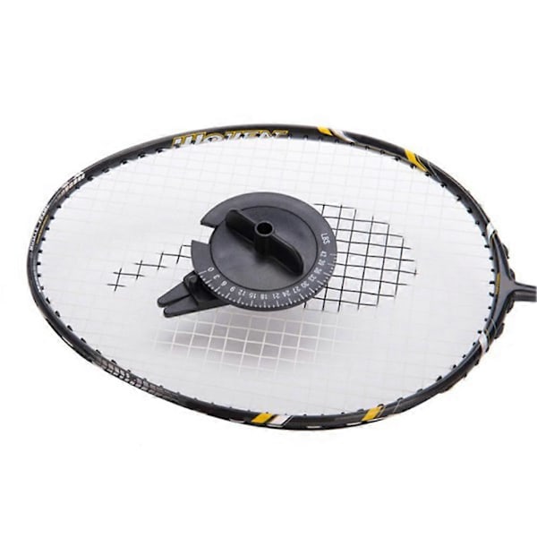 Badmintonracket Strängmätare Strängmaskinverktyg, AC-SM200 Tennissträngare, Strängverktyg, Spänningskalibrator, Svart