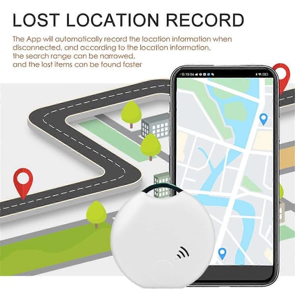 Bluetooth AirTag Tracker til Android/iOS, 1 STK